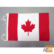 DRAPEAU CANADA 45x30cm - PAVILLON CANADIEN 30 x 45 cm polyester léger