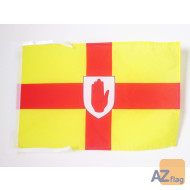 DRAPEAU ULSTER 45x30cm - PAVILLON IRLANDAIS - IRLANDE 30 x 45 cm haute qualité