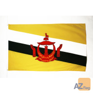 DRAPEAU BRUNEI 90x60cm - DRAPEAU BRUNÉIEN 60 x 90 cm - DRAPEAUX