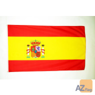 DRAPEAU ESPAGNE 250x150cm - GRAND DRAPEAU ESPAGNOL 150 x 250 cm